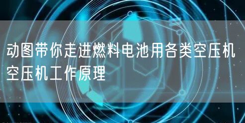 動(dòng)圖帶你走進(jìn)燃料電池用各類空壓機(jī) 空壓機(jī)工作原理(圖1)