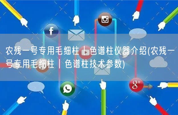 農(nóng)殘一號專用毛細柱︱色譜柱儀器介紹(農(nóng)殘一號專用毛細柱︱色譜柱技術參數(shù))(圖1)