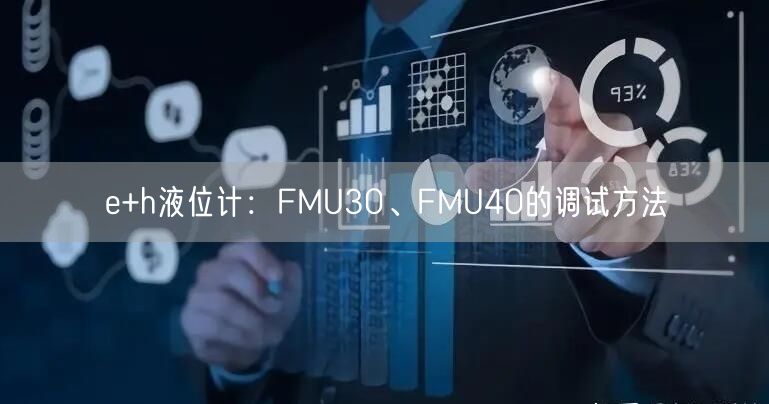 e+h液位計(jì)：FMU30、FMU40的調(diào)試方法(圖1)
